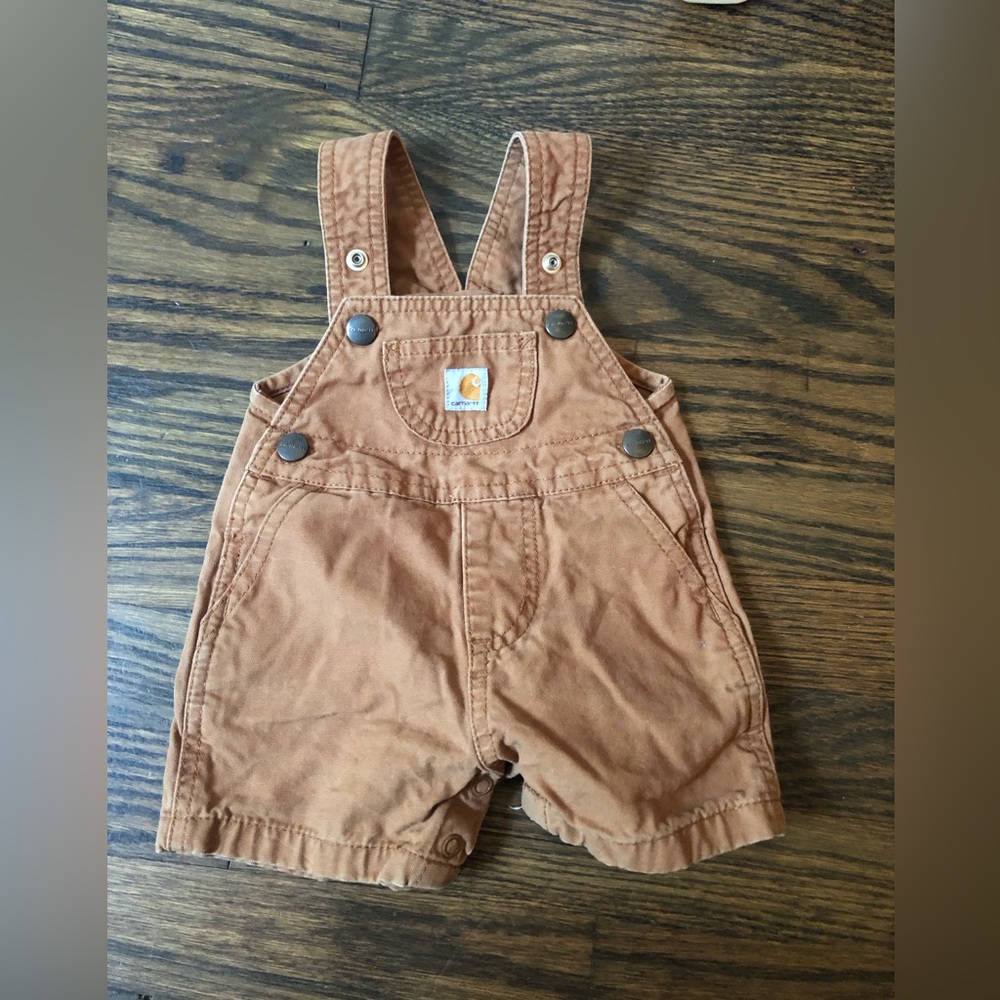 Carhartt baby shorts size 3 month like new